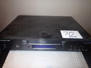 Cambridge Audio AZUR 650BD Blueray Disc Player. ** NOTE: REMOTE AT AUCTION OFFICE**