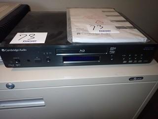 Cambridge Audio QDEO AZUR 751BD Blueray Disc Player w/Manual.