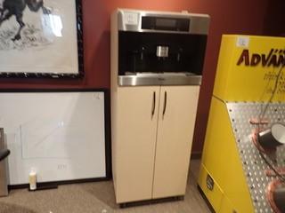 Miele All-in-One Coffee Machine w/ Cabinet. 