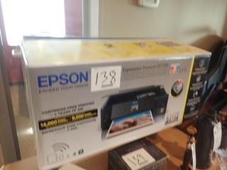 Epson Expressio Premium ET-7750 Wireless Wide Format Print/Copy/Scan/Photo Printer. **NEW IN BOX**