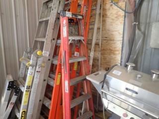Fiberglass/Aluminum 6' Step Ladder. 