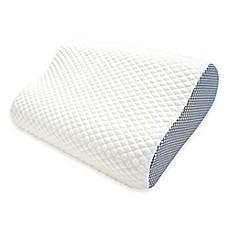 THERAPEDIC(R) TRUCOOL(R) MEMORY FOAM CONTOUR PILLOW