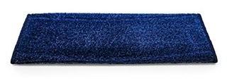 Camco 42948 RV Step Rug ( Premium Radius Wrap Around Step Rug, Turf Material (22" Wide) - Blue)