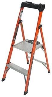 Little Giant Ladder 15354-001 4' Quick-N-Lite Fiberglass Stepladder