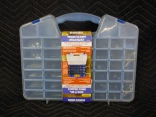 Paulin Wood Screw Organizer, 45pc Screwdriver Set and 1-1/2" Padlocks.