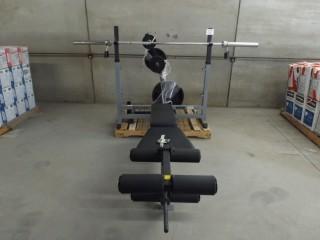 Axis Strength Weight Set c/w Body Solid Weight Bar and Bench