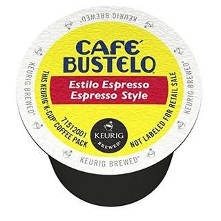 Cafe Bustelo Espresso Style Coffee K-Cup for Keurig Brewers, 96-Count