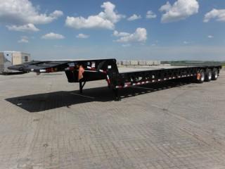 2016 Doepker Triaxle Scissor Neck Equipment Trailer