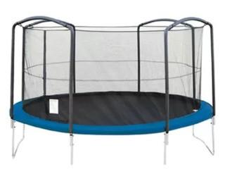 SKYBOUND 15' Trampoline Enclosure Net Using 4 Arches (SPOH1100) - Netting ONLY !!!
