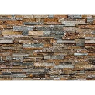 WallPops! Colorful Stone Wall Mural (WPP1840)