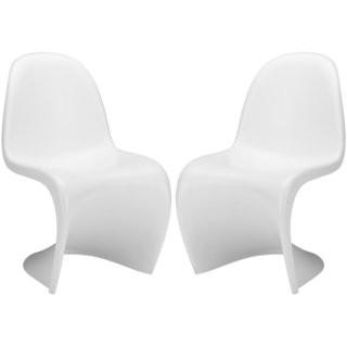 Edgemod S Side Chair (Set of 2) (EDMO1080_16004185) - White