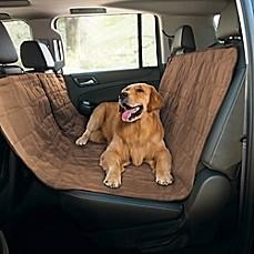 PAWSLIFE(R) QUILTED PET HAMMOCK CAR SEAT COVER IN GREY                                              