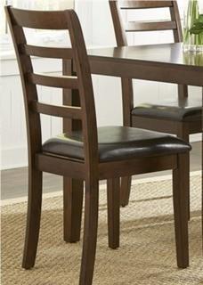 Liberty Furniture Ladder Back Side Chair (RTA) Brown (Set of 2) 32-C2002S