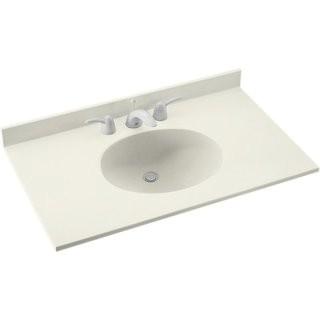 Swanstone Ellipse 31 Single Bathroom Vanity Top - White(SWN1951_21574842)