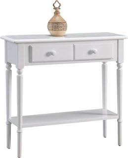 Leick Furniture Coastal Notions Console Table (LKF1679_18654293) - White 