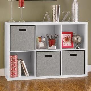 ClosetMaid Decorative Storage Cube Unit Bookcase (CLOP1225_16726149) - White