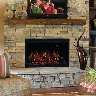 Classic Flame 36 Built-In Wall Mount Electric Fireplace Insert (CI1480)