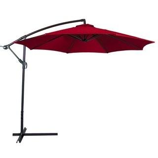Andover Mills Bormann 10' Cantilever Umbrella (ANDV1662_23859425) - Burgundy