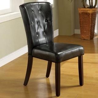 Hokku Designs Lanston Parsons Chair  - set of 2 (KUI3459) - Black