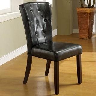 Hokku Designs Lanston Parsons Chair - set of 2 (KUI3459) - Black