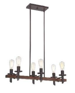 Quoizel Lighting - TVN232DK - Tavern - Six Light Pendant