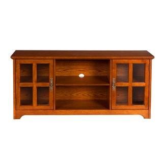 Darby Home Co Coppinger 52 TV Stand - Mission Oak Finish  (DBHC6346)
