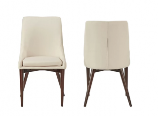 Mercury Row Cleland Parsons Chair (MCRW5804_23497632) - Set of 2 - Bone White
