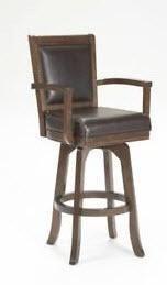 Ambassador Swivel Bar Stool, Cherry - 100627-101169