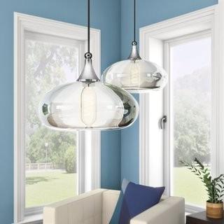 Wrought Studio Scalf 1-Light Mini Pendant (VKGL5543)