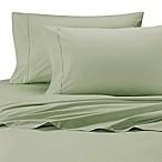 WAMSUTTA(R) COOL TOUCH PERCALE COTTON DUAL CALIFORNIA KING FITTED SHEET IN GREEN                    
