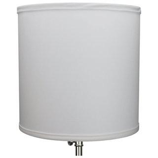 Fenchel Shades 10.5 Linen Drum Lamp Shade (FLSS1225_21018077) - White