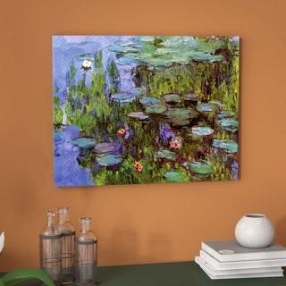 Alcott Hill 'Sea Roses' by Claude Monet Painting Print on Canvas (ALCT3557_15479862)