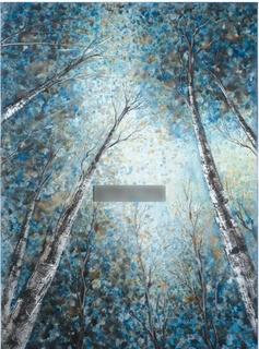 Yosemite Home Decor Revealed Artwork Into The Trees Painting on Wrapped Canvas (YHD3209)