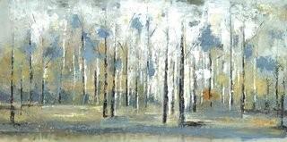 Hobbitholeco. 'Sky Branches' by Irina K. Painting Print on Wrapped Canvas (NRTC1962)