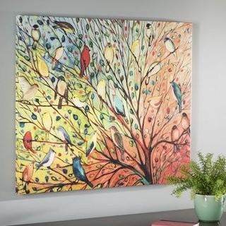 Red Barrel Studio 'Twenty Seven Birds' Jennifer Lommers Graphic Art Print (RDBL4672_21298345_26286713)