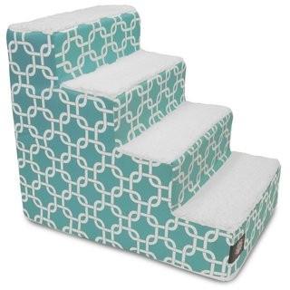 Majestic Pet Products Links 4 Step Pet Stair (MPP1717_12680079) - Teal