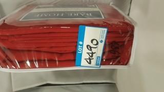 Bare Home 1800Ultra Collection - King - Sheets - Red - K-4pc-Chili Pepper