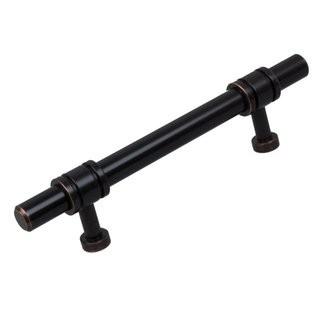 GlideRite Hardware Steel Barrel Ring Cabinet 3 3/4 Center Bar Pull (GLRT1630_19871666) - 10 pcs