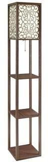 World Menagerie Quentin 63 Column Floor Lamp (WDMG9480)