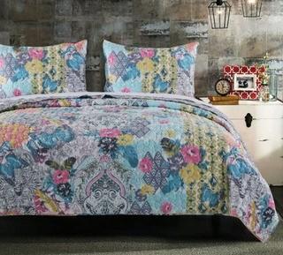 Barefoot Bungalow - Quilt Set - King - Moxie 