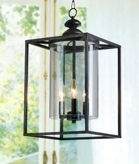 JoJospring La Pedriza 3-Light Foyer Pendant - Blk Bronze (JOJO1037)