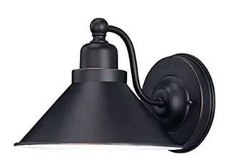 Nuvo Lighting 60/1709 One Light Sconce, Mission Dust Bronze 60-1709