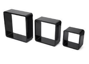 Studio Nova High Gloss Cubes, Set of 3 
