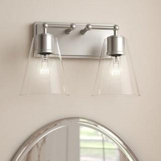 Three Posts Gallego Contemporary 2-Light Vanity Light (TRPT3980_24121736) - Polished Nickel
