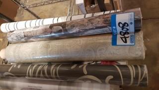 Lot Asst'd Wallpaper Rolls