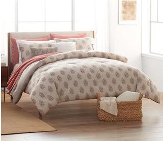 SONOMA Goods for Life? Jasmine Woodblock Comforter Collection - Queen -