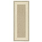 CLASSIC BORDER 2-FOOT X 5-FOOT RUNNER IN CREAM