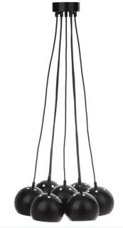 Safavieh Lighting - LIT4457A - 17.75-inch Rome Bearing Adjustable Black Pendant Lamp