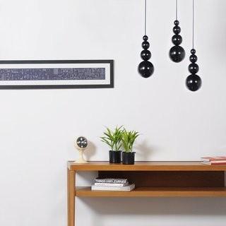 Innermost Bubble 1-Light Mini Pendant - Blk(ITN1153_17531681)