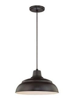 Millennium Lighting - RWHC14-SB - Series 1 Light Warehouse Pendant - 14 Inches Wide